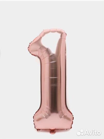 Шары цифра 1