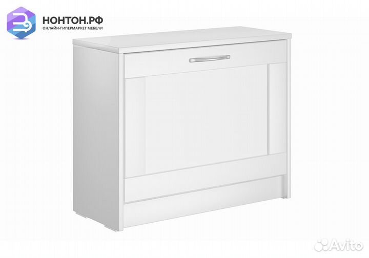 Тумба для обуви Сириус 1 ячейка белая