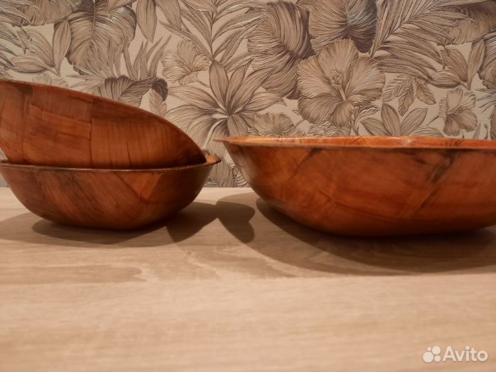 Набор посуды из бамбука