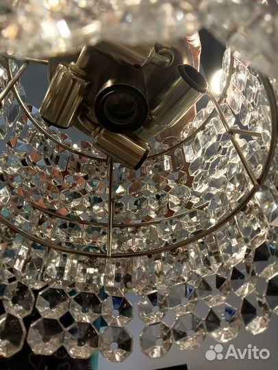 Стильная потолочная люстра из СССР