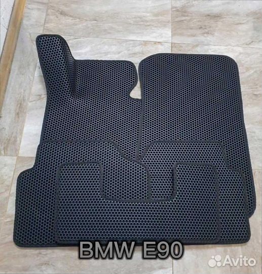 3D автомобильные коврики с бортами