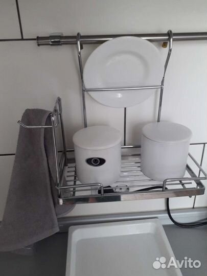 Полка металлическая на кухню