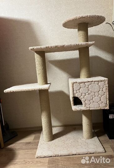 Когтеточка с домиком бу