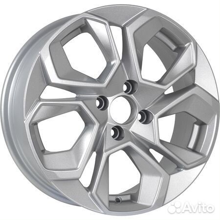 KDW KD1620 : 6,5x16 5*108 Et:45 Dia:63,3 Silver Pa