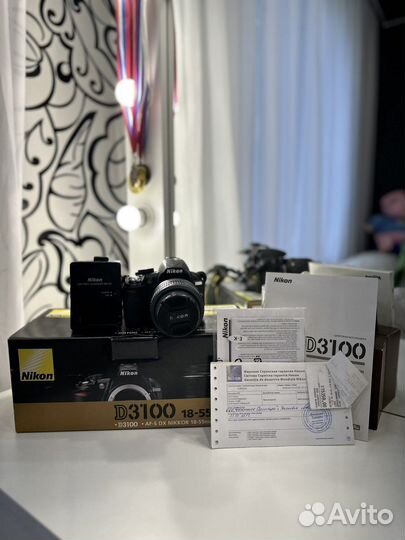 Фотоаппарат nikon d3100