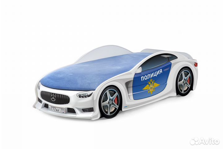 Кровать машина