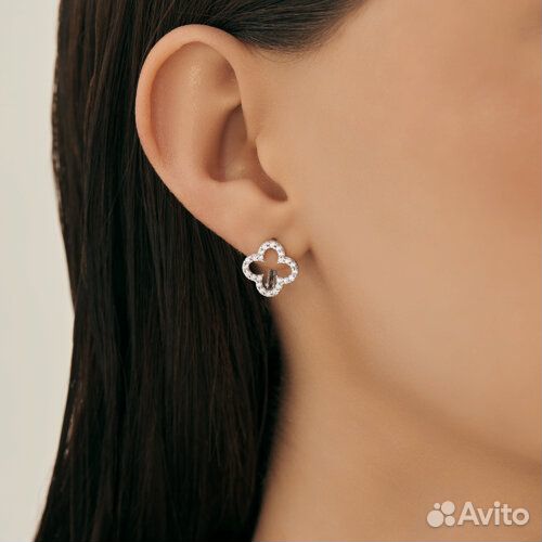 Серьги sokolov из серебра, 94027122