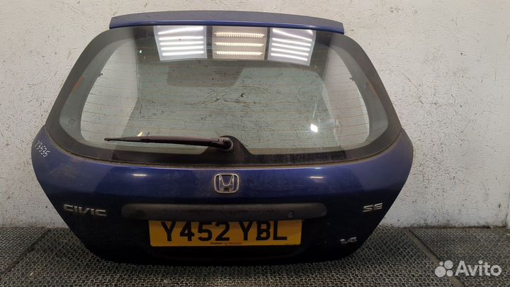 Подсветка номера Honda Civic, 2001