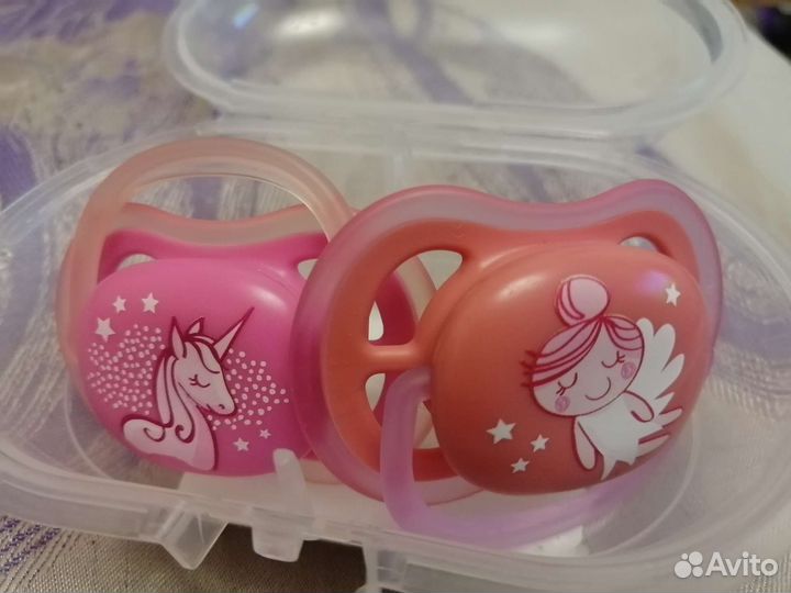 Соска пустышка avent 6 18