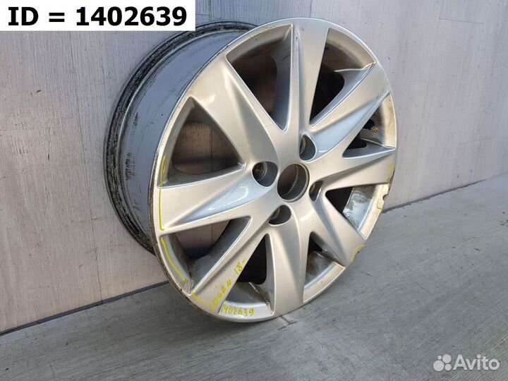 Диск литой r16 Renault Logan