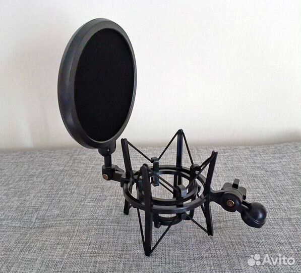 Паук и POP фильтр для микрофонов Rode(SM6 аналог)