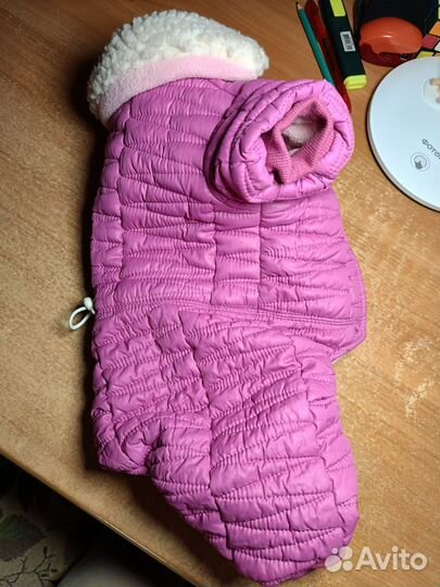 Комбинезон зимний для маленьких собак размера M