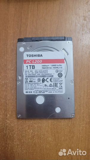 Жесткий диск для ноутбука 1 тб