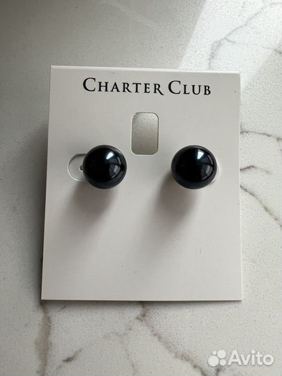 Серьги пусеты Charter Club