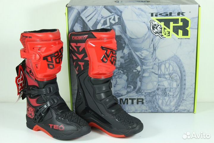 Мотоботы детские tiger 3цвета 33,34,35,36,37