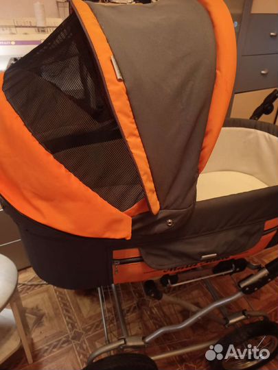 Польская прогулочная коляска зима лето