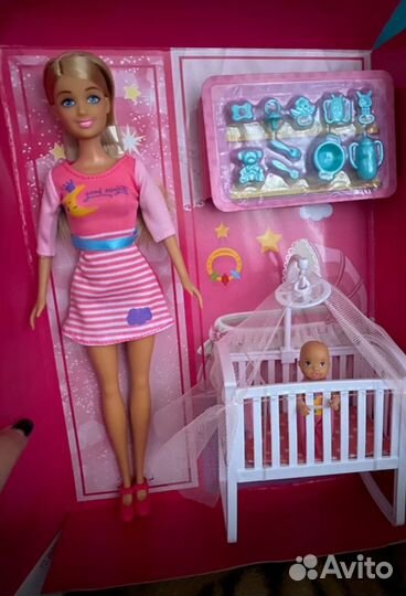 Кукла Anlily Укладываем малыша, набор с младенцем