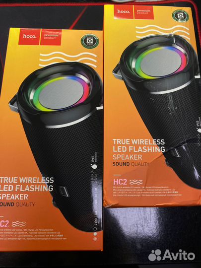 Портативная колонка hoco HC2 (черный)