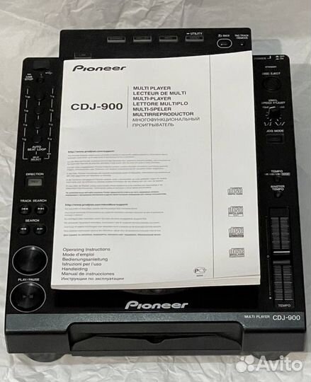 Cdj проигрыватель 900-пара и микшерный пульт 700