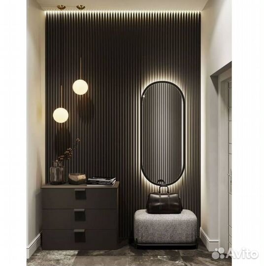 Зеркало с подсветкой прямоугольное