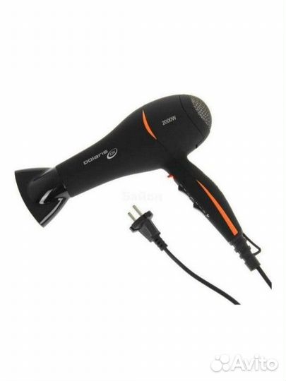 Фен PHD 2038Ti (polaris) черный