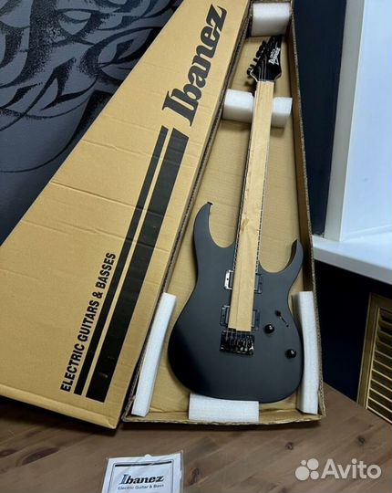 Электрогитара Ibanez GIO GRG121DX-BKF black flat