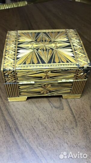 Шкатулка деревянная СССР
