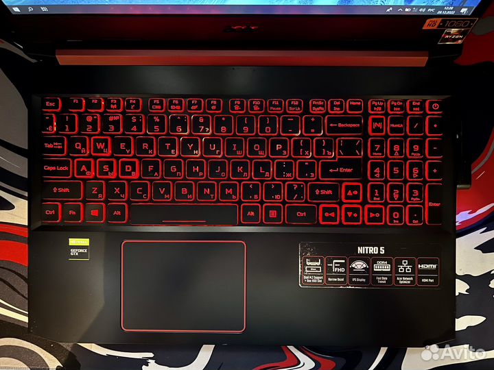 Acer Nitro 5 Ryzen 5 3550H + GTX1650 + 1000SSD