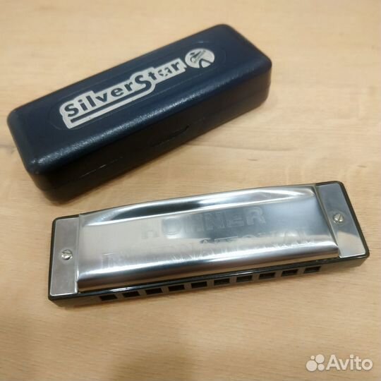Губная гармошка Hohner Silver Star F (Фа)