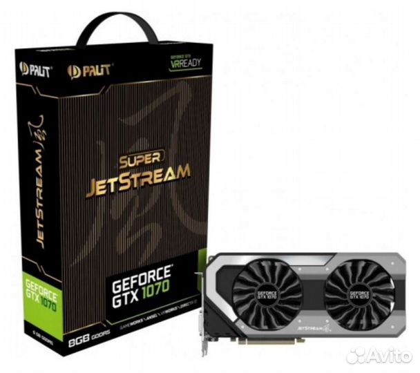 Видеокарта Palit GeForce GTX 1070 Super JetStream