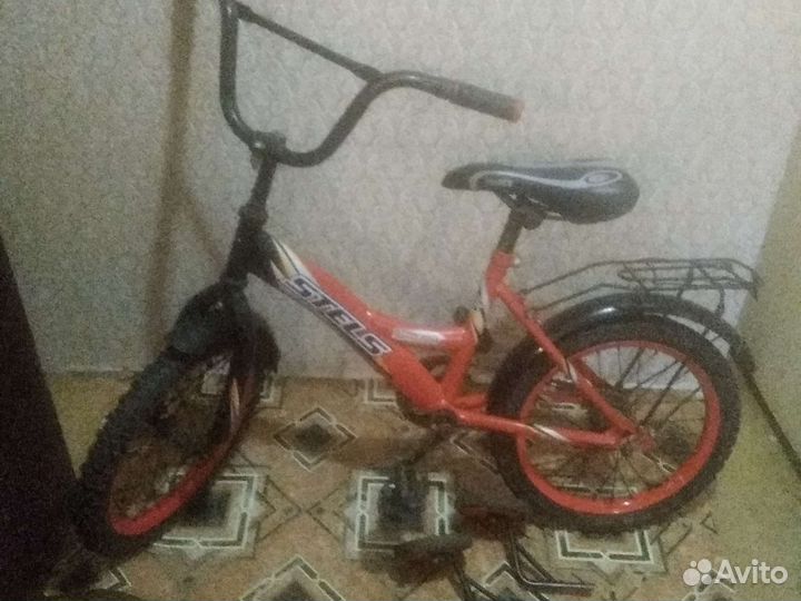 Детский велосипед stels четырехколесный