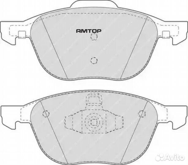 Ferodo FDB1594W Колодки тормозные перед ford focus