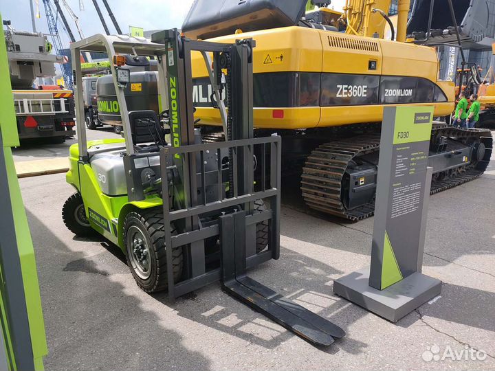 Вилочный погрузчик Zoomlion FD30, 2023