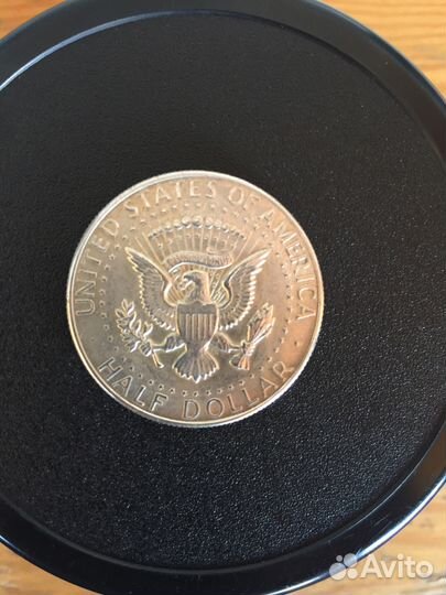 50 центов (1/2 доллара, half dollar) 1968 года D