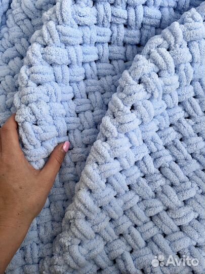 Детский плед / одеяло для малыша 85х85 см