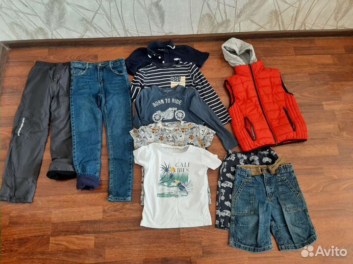 Вещи на мальчика 7 лет (пакетом)