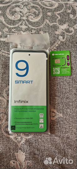 Infinix Smart 9, 4/128 ГБ