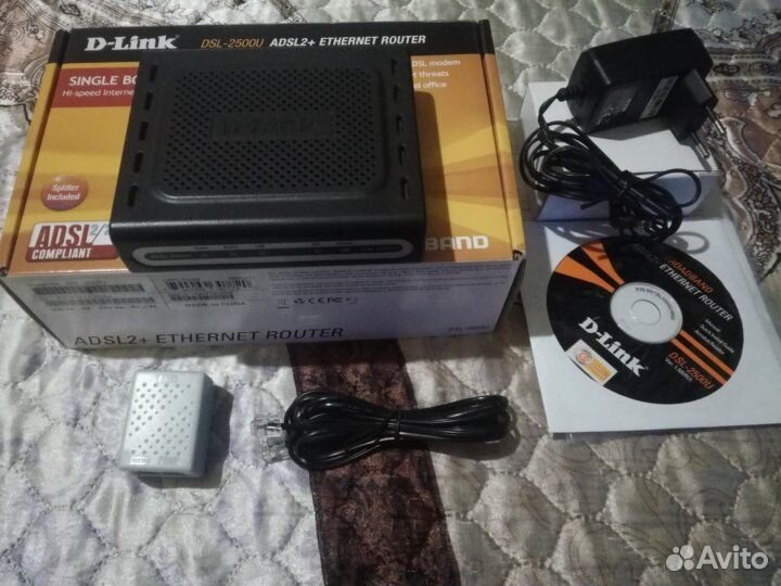Модем D-Link DSL-2500U