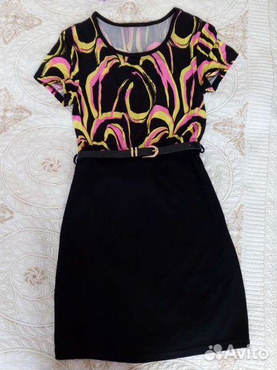 Новое платье с принтом