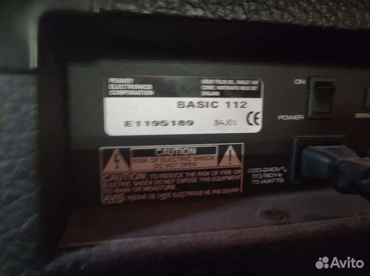 Басовый комбик peavey Basic 112 bass ampli