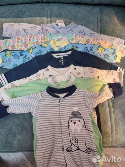 Вещи пакетом для новорожденного 56