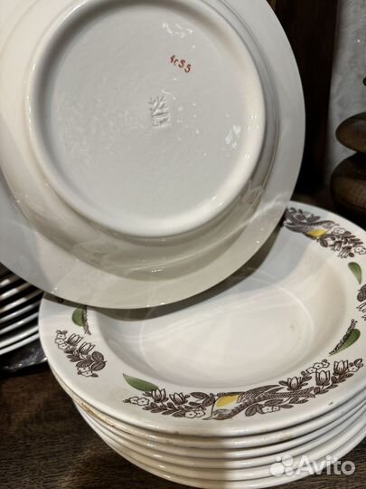 Фарфоровая посуда СССР много