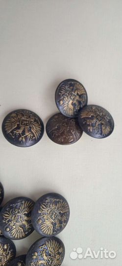 Пуговицы форменные Герб РФ