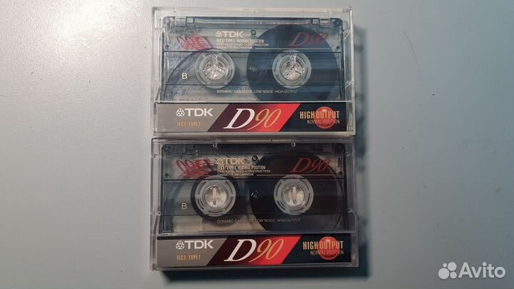 Аудиокассеты TDK D90