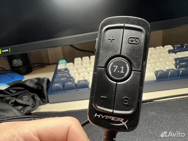 Игровые наушники hyperx cloud alpha s