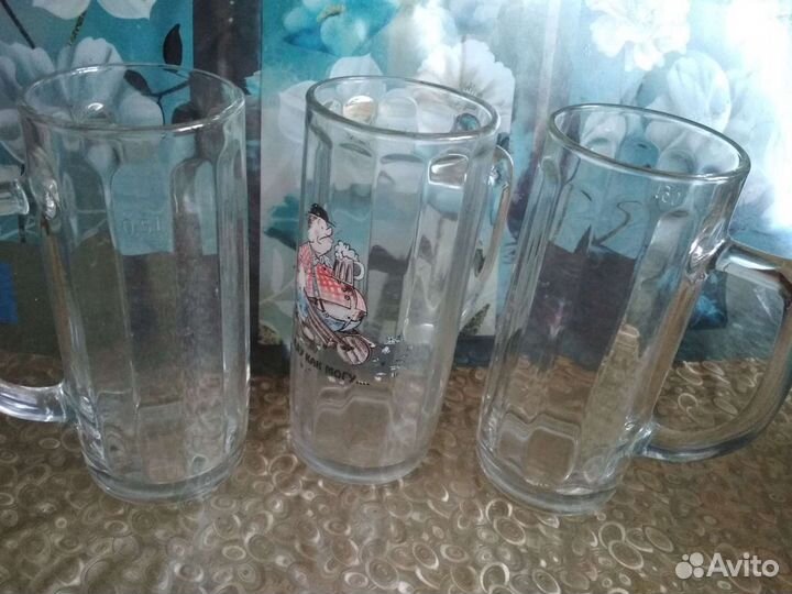 Бокалы и стопки из стекла