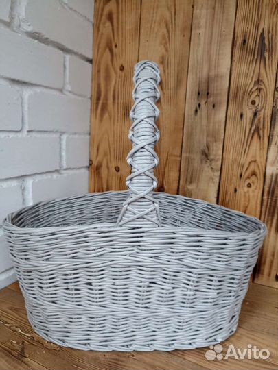Корзина плетеная из Эколозы