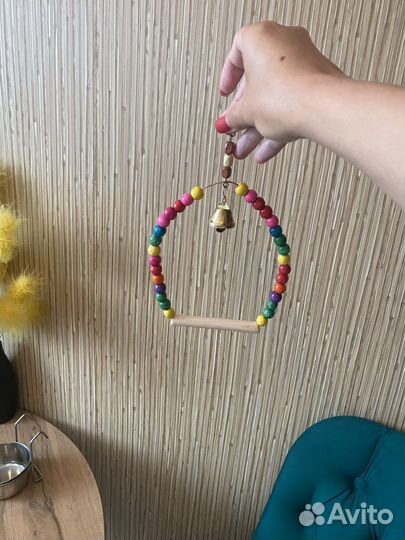 Качели для попугая