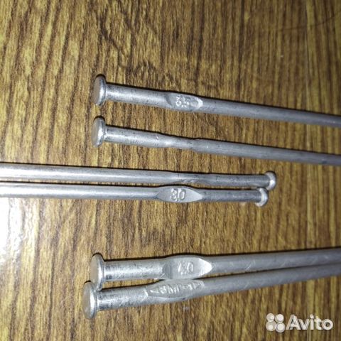 Спицы вязальные алюминиевые СССР