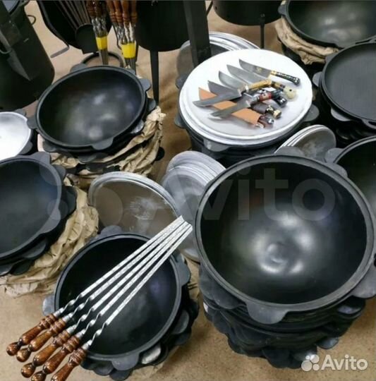 Печи для казанов и готовые наборы 